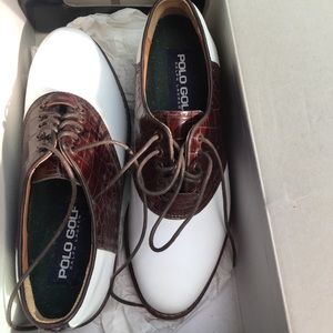 Vintage 1990’s Polo Ralph Lauren Women’s Golf Shoes New in Box